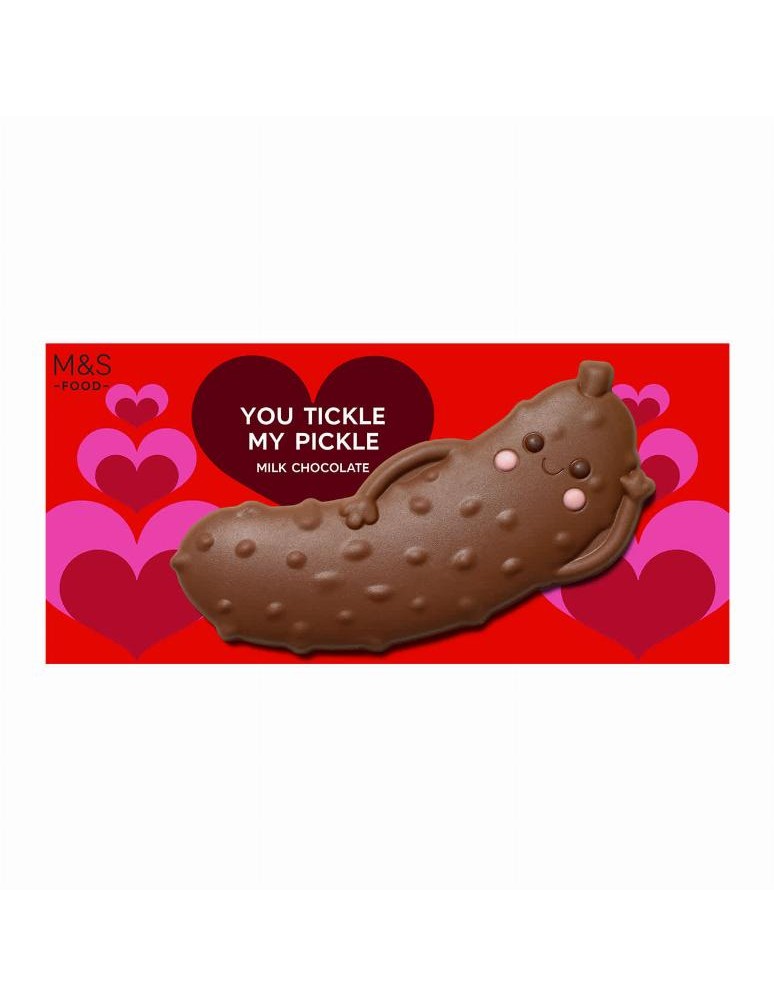 Zdobená figurka z mléčné čokolády