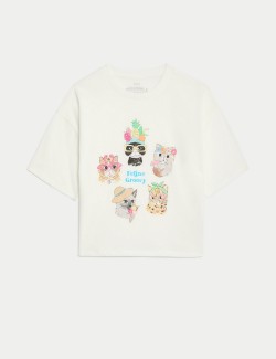 Pure Cotton Cat T-Shirt...