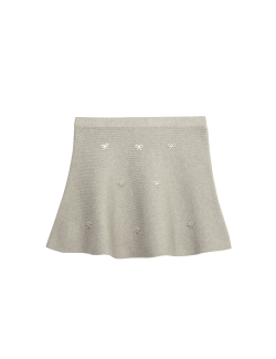 Pletená zdobená sukně (6–16 let)