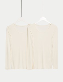 2pk Heatgen™ Thermal Long Sleeve Tops