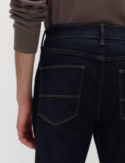 Straight Fit Stretch Jeans