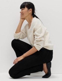 Džíny Lily úzkého střihu se strečem