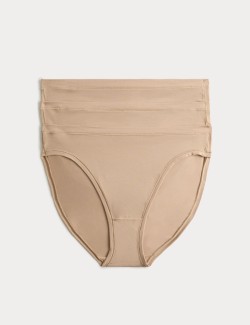 3pk Flexifit Modal Rich High Leg Knickers