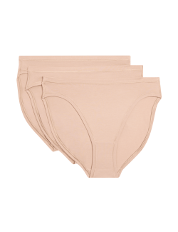 3pk Flexifit Modal Rich High Leg Knickers