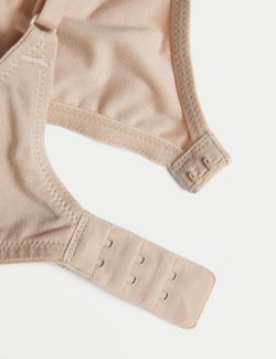 Hladká dekoltová podprsenka bez kostic, vel. A–E, 3 ks v balení