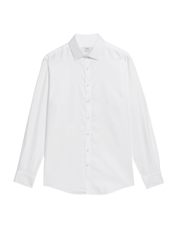 Košile z bavlny klasického střihu s nežehlivou úpravou