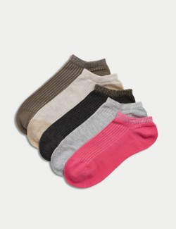 Nízké ponožky Trainer Liners™ Sumptuously Soft™, sada 5 párů
