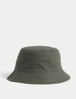 Oboustranný klobouk typu „bucket“ z čisté bavlny