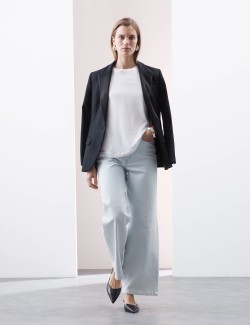 Žerzejové tričko, běžný střih