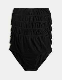 5pk Cotton Lycra® Full Briefs