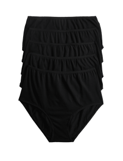 5pk Cotton Lycra® Full Briefs