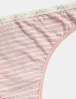 4pk Supima Cotton Rich Thongs