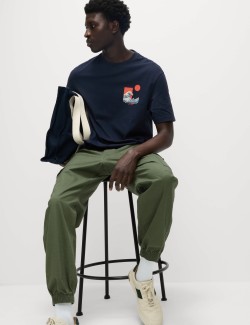 Pure Cotton Japanese Graphic T-Shirt