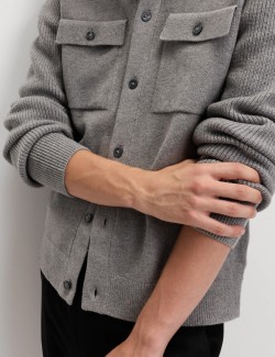 Air Yarn Knitted Jacket