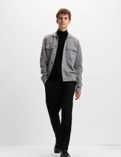 Air Yarn Knitted Jacket