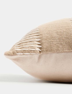 Polštář s výšivkou, z čisté bavlny