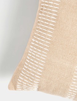 Polštář s výšivkou, z čisté bavlny