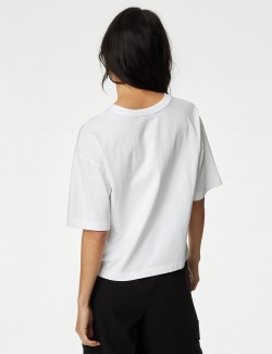 Vyšívané tričko z čisté bavlny