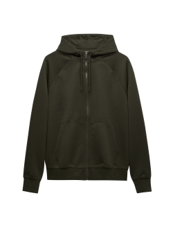 Žerzejová bunda s kapucí a zipem Performance