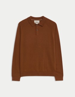 Pletená polokošile s vysokým podílem bavlny