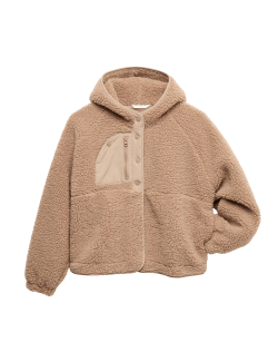 Borg Oversized Jacket (6-16 Yrs)