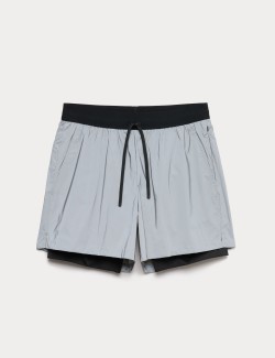 Dvouvrstvé reflexní sportovní šortky