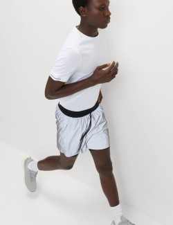 Dvouvrstvé reflexní sportovní šortky