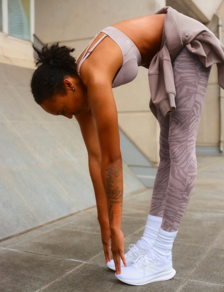 Go Move Jacquard Thermal Cool Comfort™ High Waisted Leggings