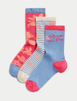 3pk Sumptuously Soft™ Ankle High Socks