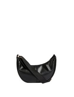 Faux Leather Sling Cross Body Bag