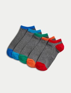 Sportovní ponožky Trainer Liners s technologií Cool & Fresh™ a vysokým podílem bavlny, sada 5 párů