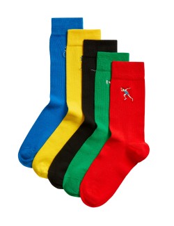 5 párů sportovních ponožek Cool & Fresh™, s vysokým podílem bavlny