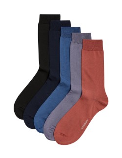 5pk Modal Pima Cotton Socks