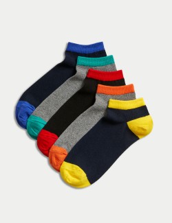 5pk Cool & Fresh™ Cotton Rich Trainer Socks