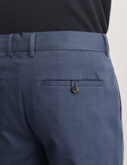 Tapered Fit Italian Single Pleat Chinos