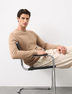 Pure Cashmere Crew Neck Jumper
