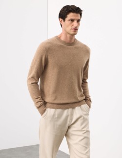 Pure Cashmere Crew Neck Jumper