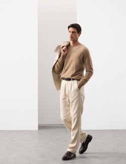 Pure Cashmere Crew Neck Jumper