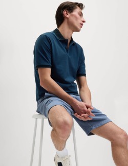 The Ultimate Tipped Pique Polo Shirt