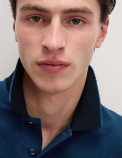 The Ultimate Tipped Pique Polo Shirt