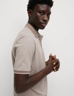 Polokošile Pique se zvýrazněnými okraji The Ultimate