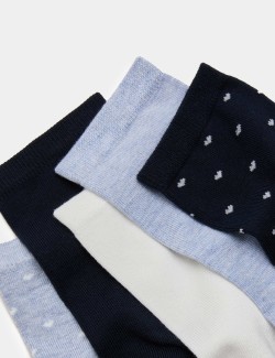 Super měkké kotníkové ponožky, 5 ks