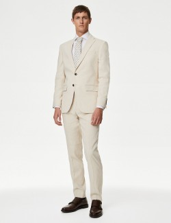 Tailored Fit Italian Linen Miracle™ Suit Jacket