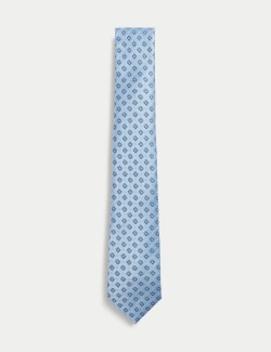 Úzká kravata s geometrickým potiskem