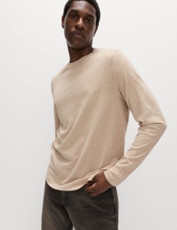 Pure Cotton Soft Touch Long Sleeve T-Shirt