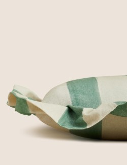 Pure Cotton Striped Cushion