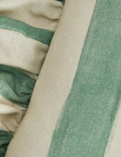 Pure Cotton Striped Cushion