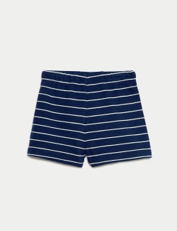 3pk Pure Cotton Striped Shorts (0-3 yrs)