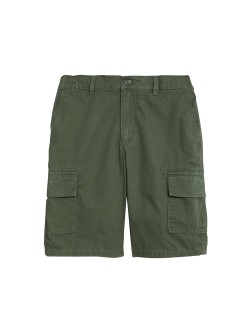 Pure Cotton Mini Me Cargo Shorts (6-16 Yrs)