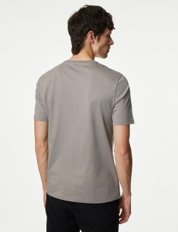 Tričko z prémiové bavlny, úzký střih